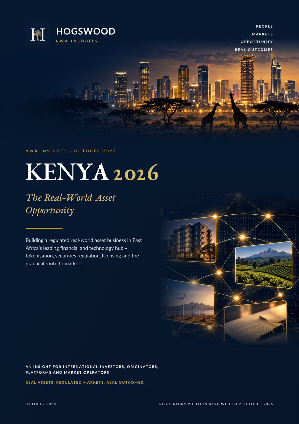 Cover of Hogswood RWA Insights Kenya 2026